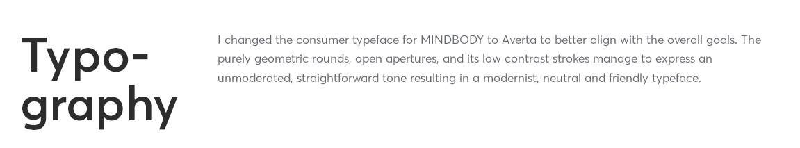 MINDBODY type intro